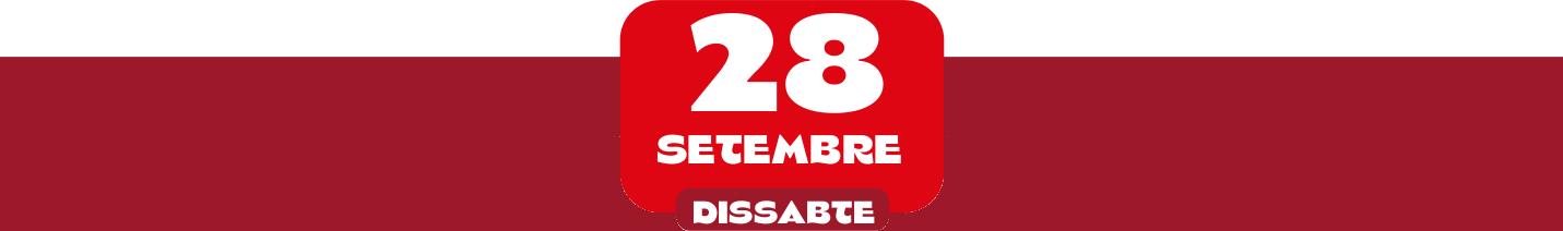 28 setembre dissabte